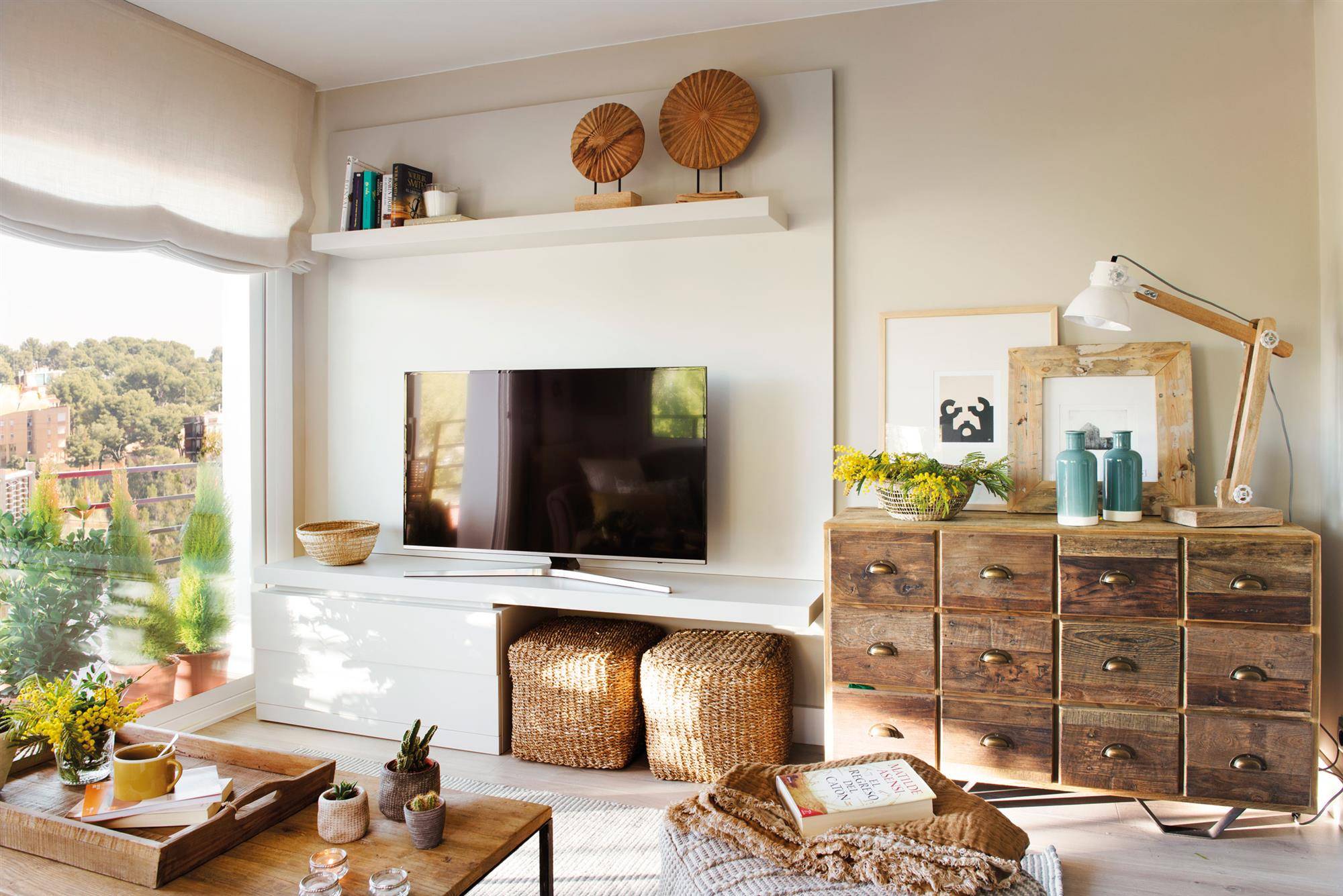 mueble tv esquinero