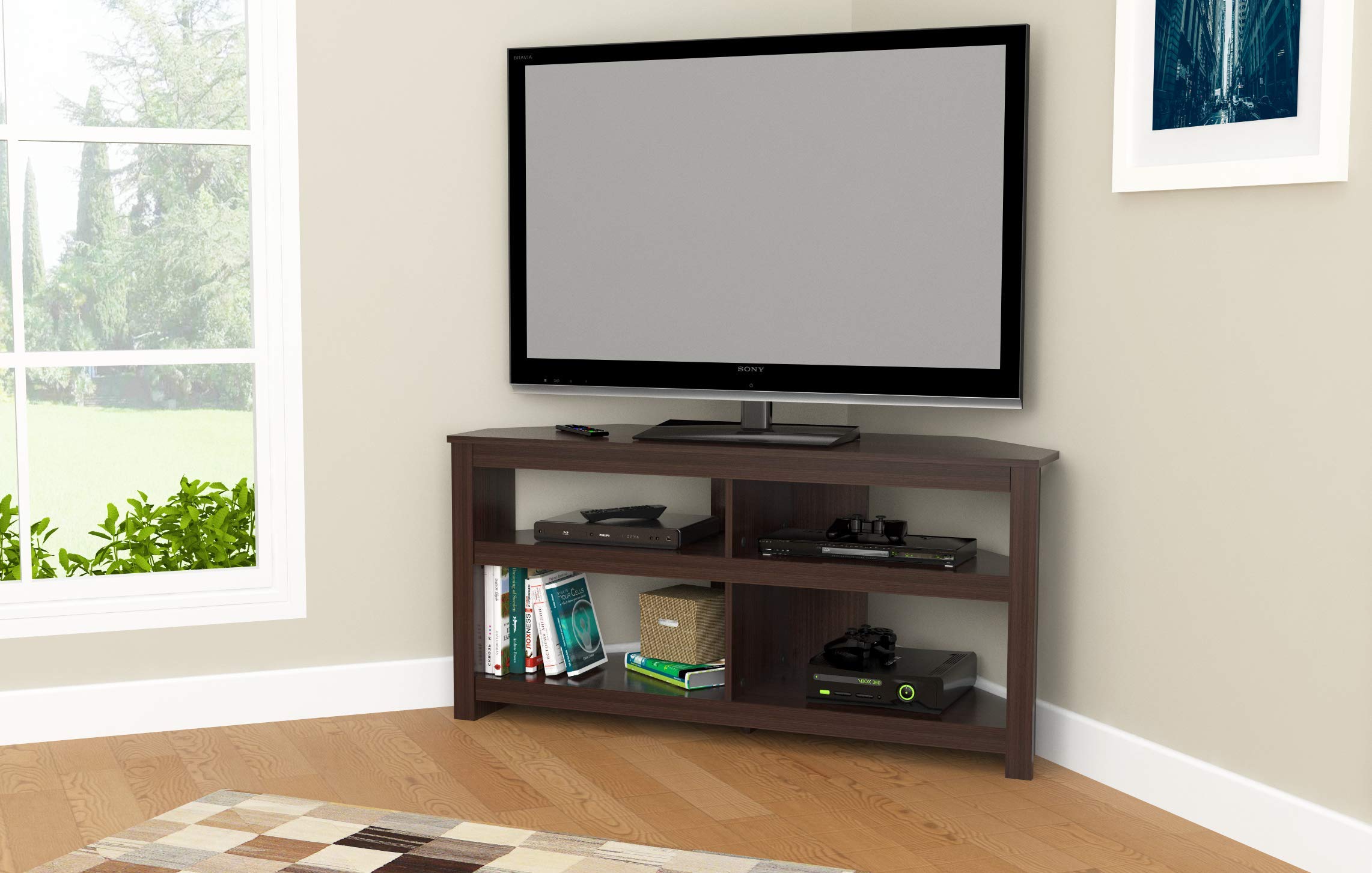 Mueble TV Esquinero: Optimiza tu espacio y disfruta de tu televisión en la esquina