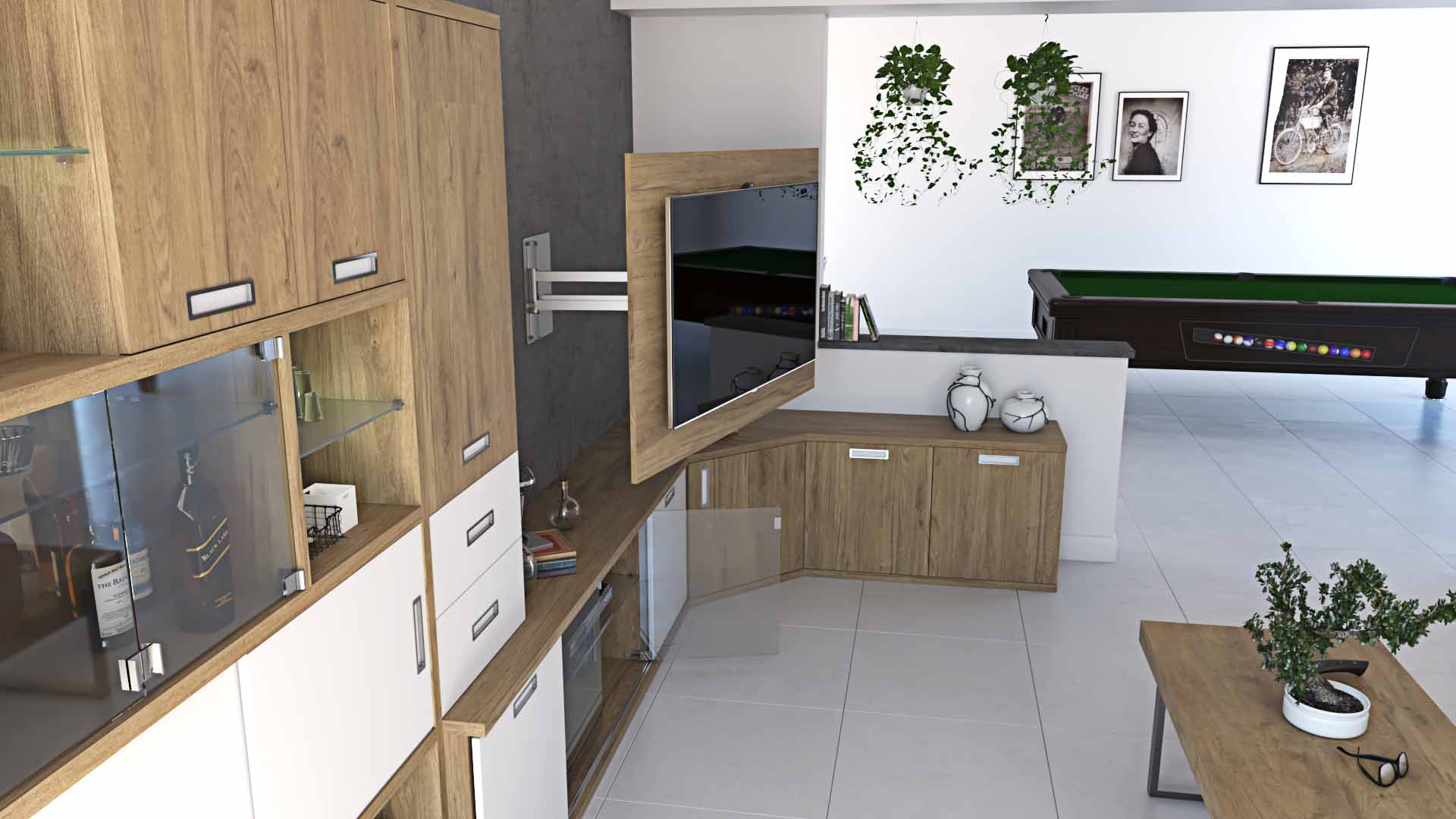 Mueble TV Esquinero: Optimiza tu espacio y disfruta de tu televisión en la esquina